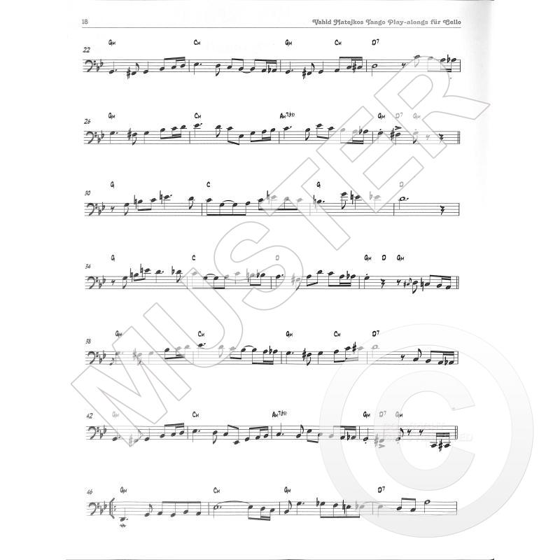 Tango Play-Alongs Fur Violoncello Bk/Cd - pro violoncello
