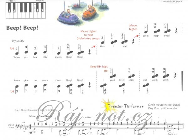 Alfred's Premier Piano Course Performance 1A