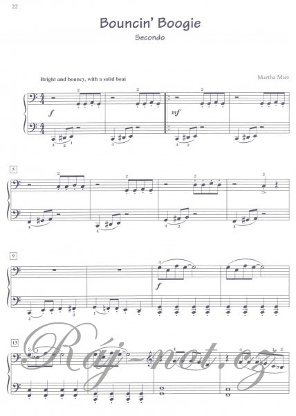 Jazz, Rags & Blues for 2 Book 1 - pro klavír