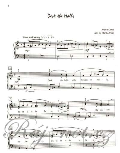 Christmas Jazz, Rags & Blues 1 - vánoční melodie pro klavír