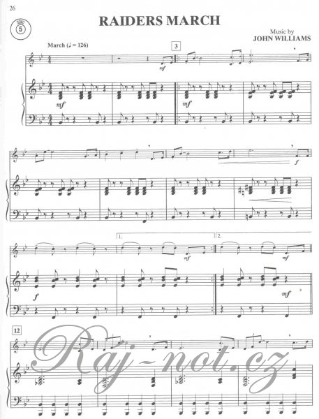 Great Movie Instrumental Solos klavírní doprovod