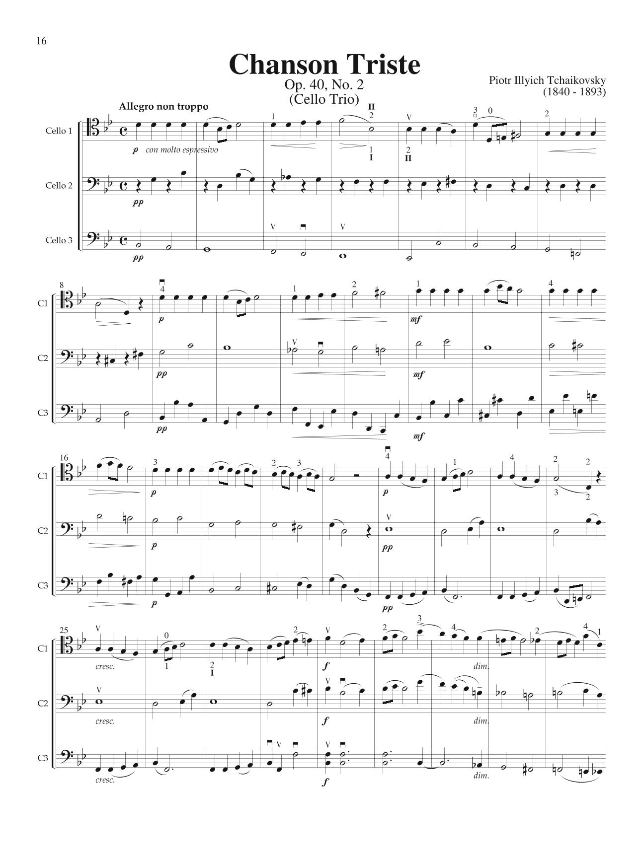 Ensembles for Cello, Volume 4