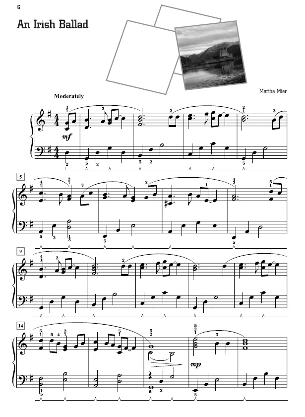 Musical Snapshots 3 noty pro hráče na klavír