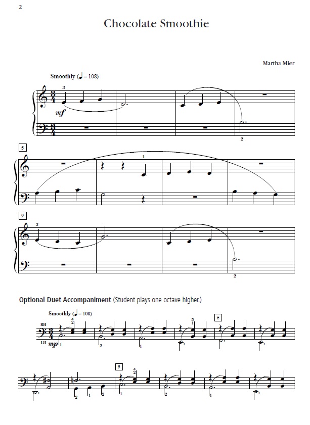 Musical Impressions, Book 1 - 11 sól v různých stylech pro začátečníky hry na klavír