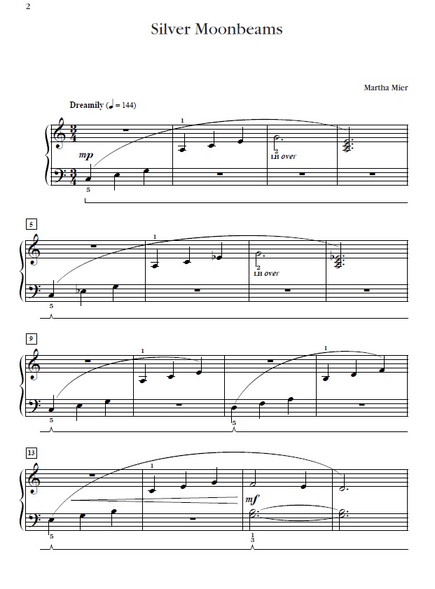 Musical Impressions, Book 2 - 11 sól v různých stylech pro začátečníky hry na klavír