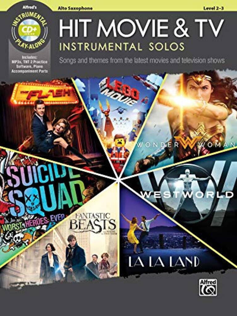 Hit Movie and TV - Instrumental sóla pro altový saxofon