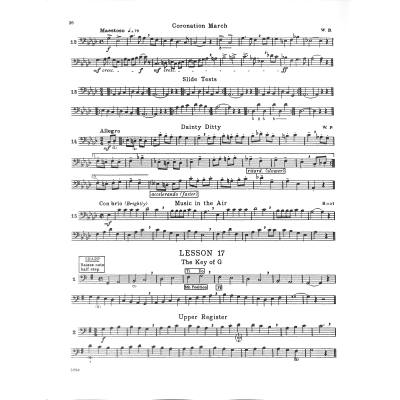 Walter Beeler Method for the Trombone, Book I