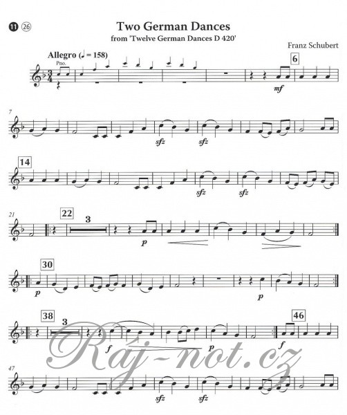 15 Easy Classical Solos Trumpet and Piano