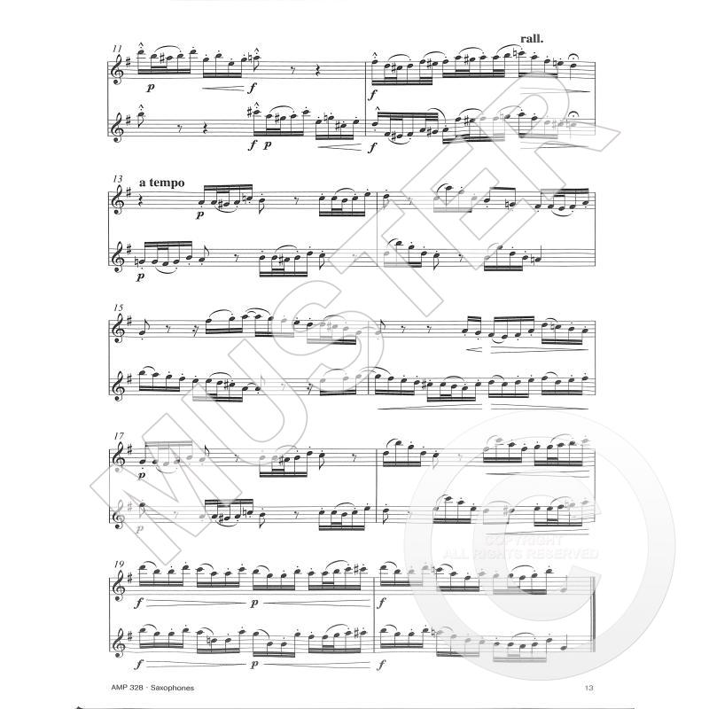 Super Duets - 15 Progresivních duet pro 2 altové saxofony