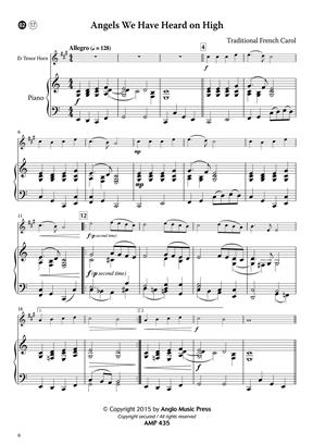 15 Intermediate Christmas Carols Tenor Horn [Eb] and Piano