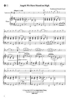 15 Intermediate Christmas Carols Euphonium and Piano