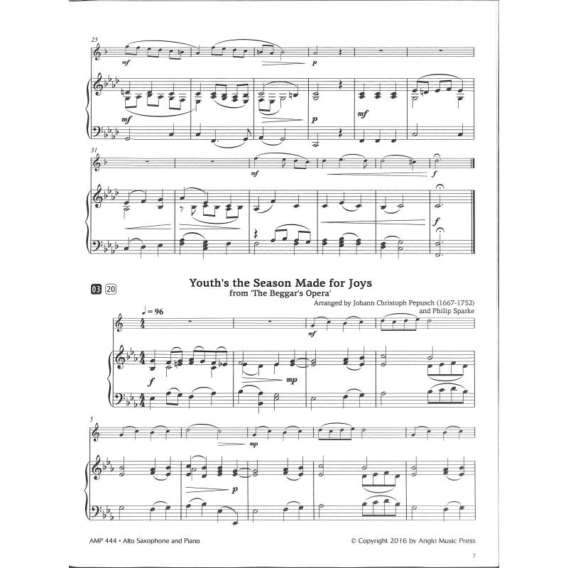 Sounds Classical - 17 Graded Solos for Alto Saxophone and Piano - altový saxofon a klavír
