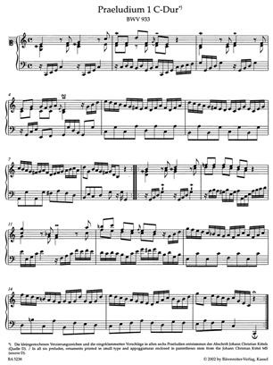 Little Preludes and Fughettas pro klavír - Performance Score