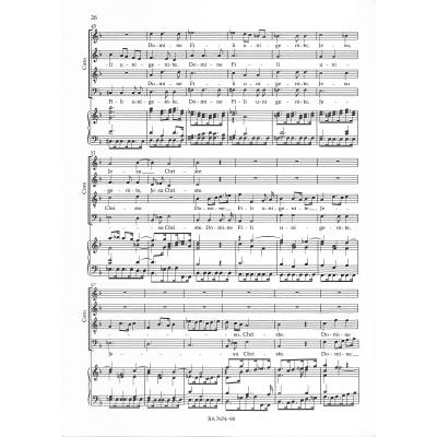 Gloria RV 589 (Vocal Score) partitura