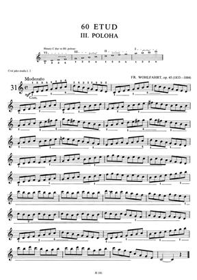 60 Etueden fuer Violine