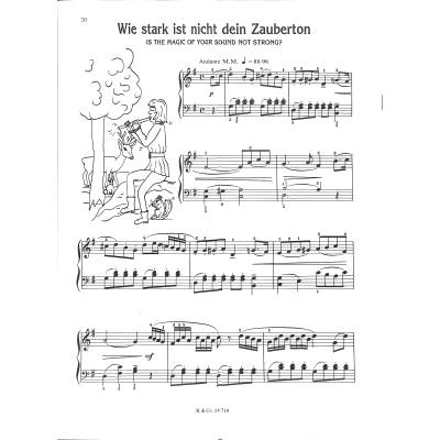 The Magic Flute skladby pro klavír