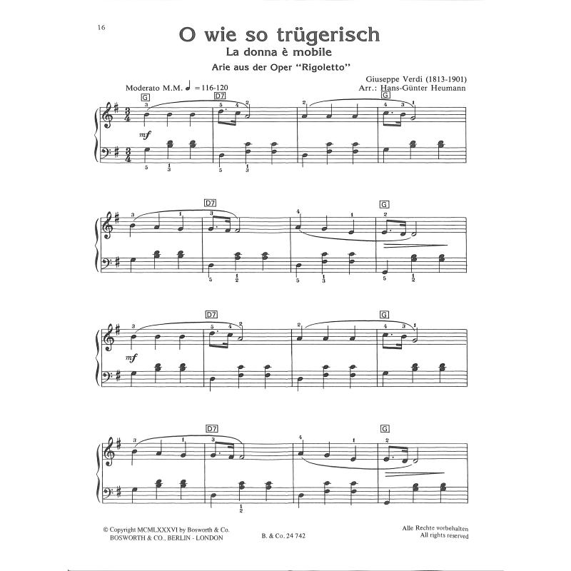 Children's Classic Piano 1 - známé klasické melodie pro klavír