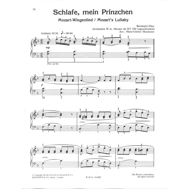 Children's Classic Piano 2 - známé klasické melodie pro klavír