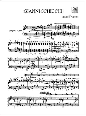 Gianni Schicchi - vocal score Vocal and Piano Reduction