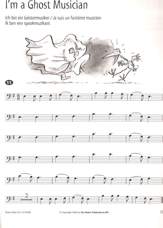 More Cello Fun - 15 easy cello pieces for the second year