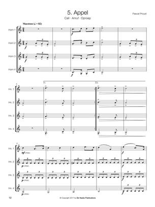 14 Intermediate Horn Quartets 14 skladeb pro čtyři lesní rohy