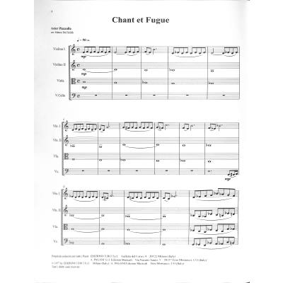 Astor Piazzolla For String Quartet pro smyčcový kvartet