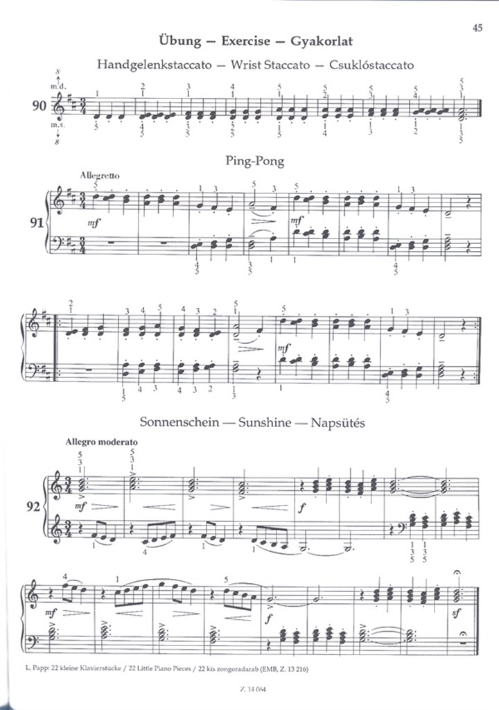 Klavier ABC 2 - Klavírní lekce pro začátečníky