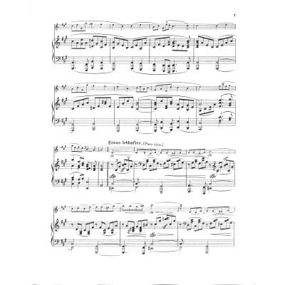 Three Romances For Oboe Op.94 pro housle (hoboj) a klavír