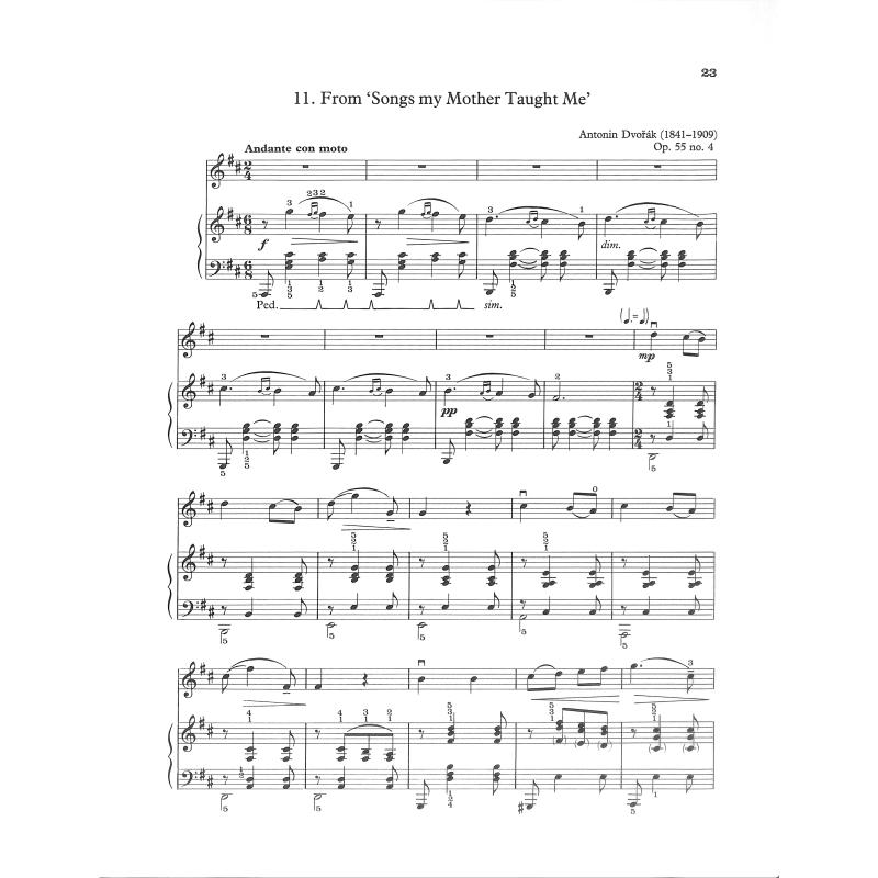 The Young Violinist's Repertoire 2 -skladby pro housle a klavír