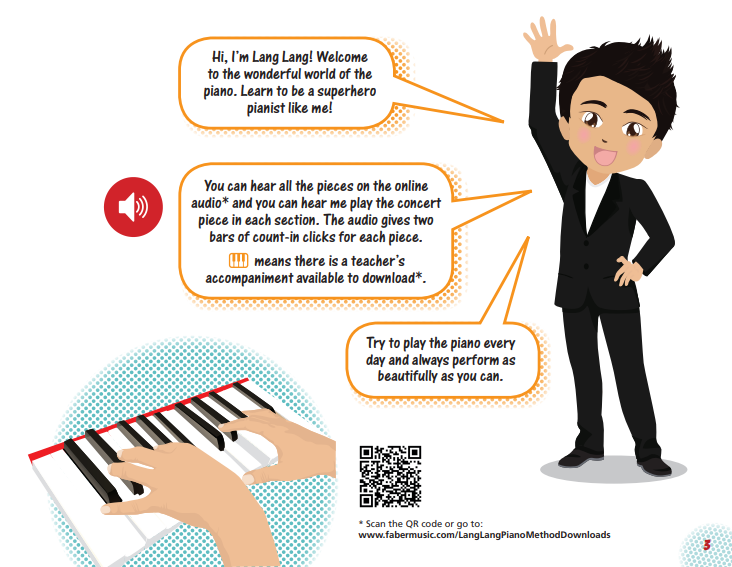 The Lang Lang Piano Method: Level 1 - učebnice hry na klavír