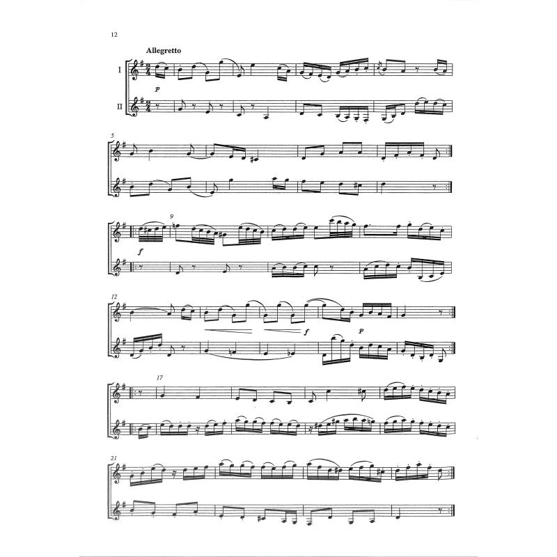 Duetti per due Clarinetti - pro dva klarinety