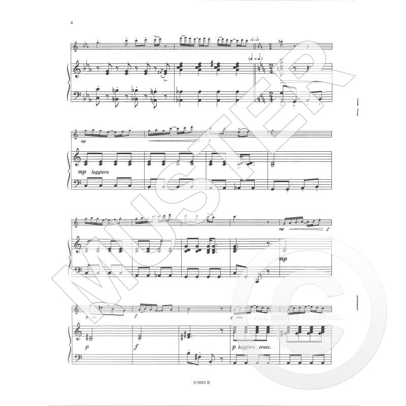 Prelude Et Danse - příčná flétna a klavír