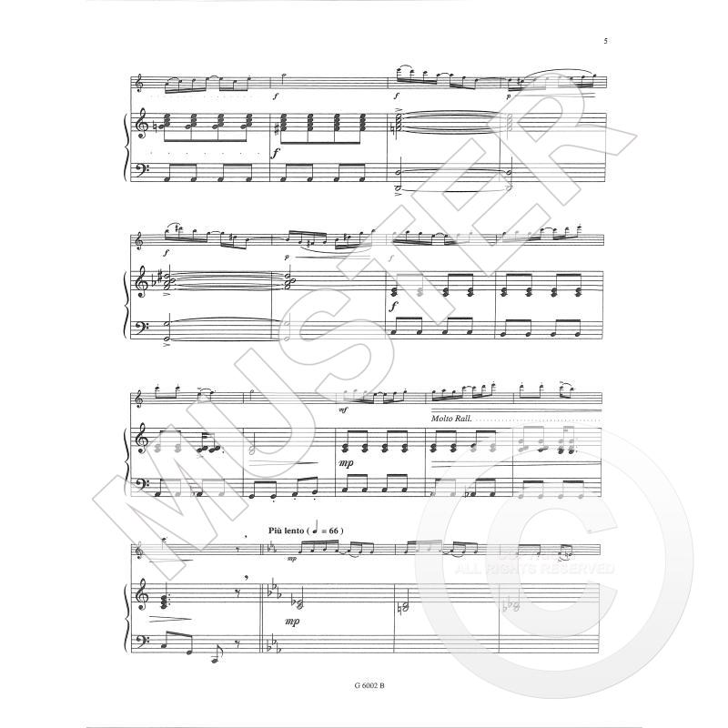 Prelude Et Danse - příčná flétna a klavír