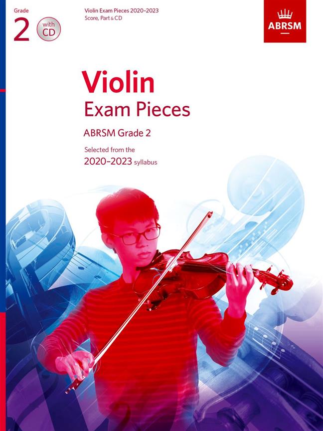 Violin Exam Pieces 2020-2023 Grade 2 - Score, Part And CD - pro housle