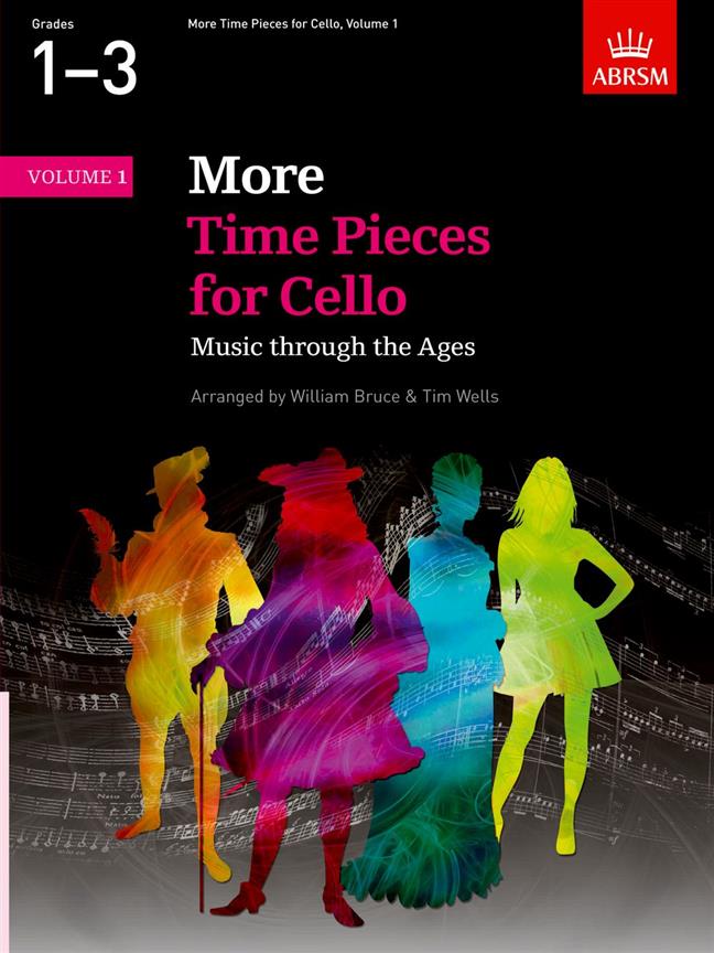 ABRSM More Time Pieces for Cello, Volume 1 - Music through the Ages - pro violoncello