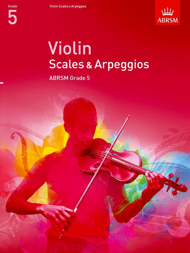 Violin Scales & Arpeggios, ABRSM Grade 5 - from 2012 - pro housle