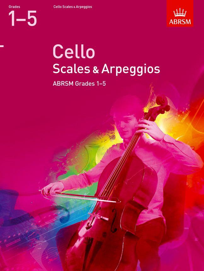 Cello Scales & Arpeggios, ABRSM Grades 15 - from 2012 - pro violoncello