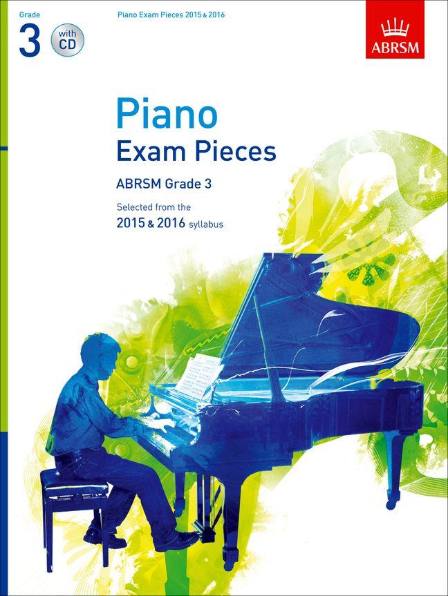 Piano Exam Pieces 2015 & 2016, Grade 3 - Selected from the 2015 & 2016 syllabus - noty na klavír