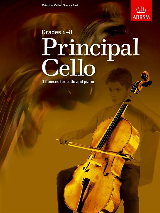 Principal Cello - 12 repertoire pieces for cello, Grades 6-8 - pro violoncello