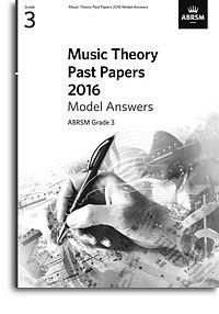 Music Theory Past Papers 2016: Grade 3