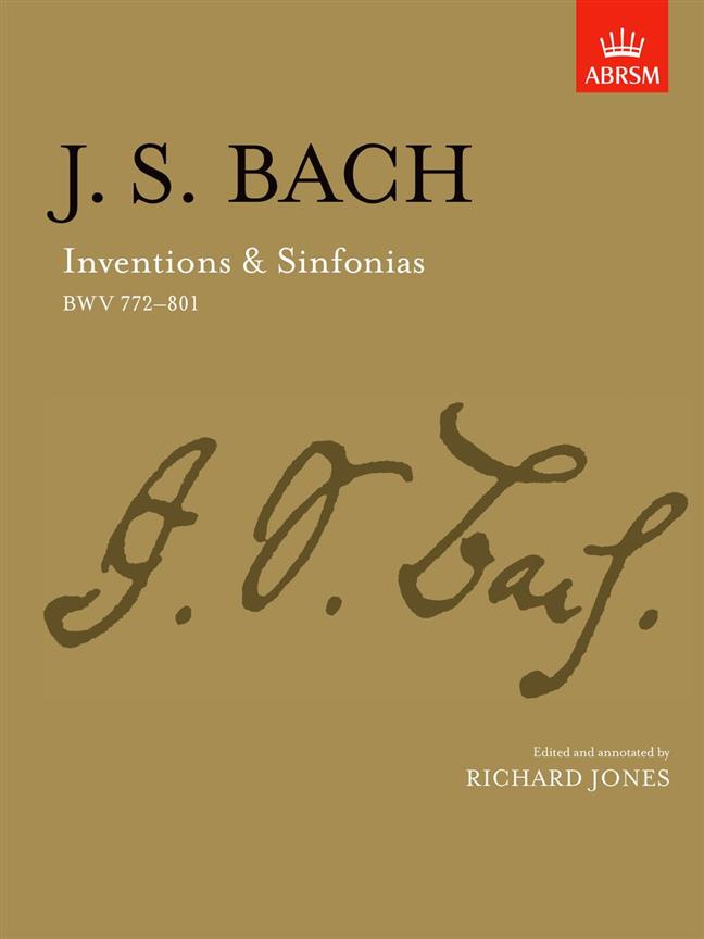 Inventions And Sinfonias Piano Solo - BWV 772-801 - pro klavír