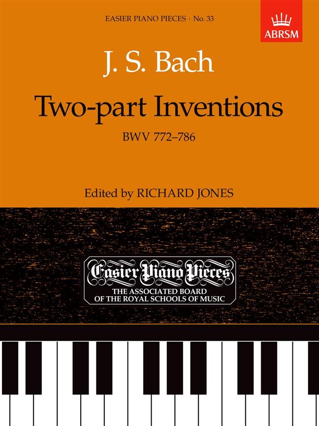 Two-Part Inventions BWV 772-786 - Easier Piano Pieces 33 - na klavír