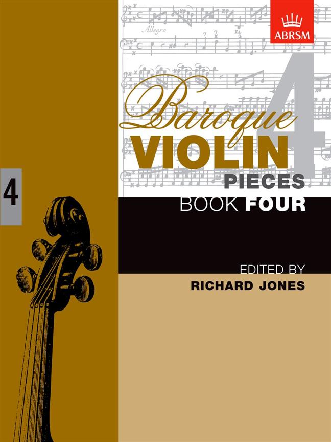 Baroque Violin Pieces, Book 4 - pro housle
