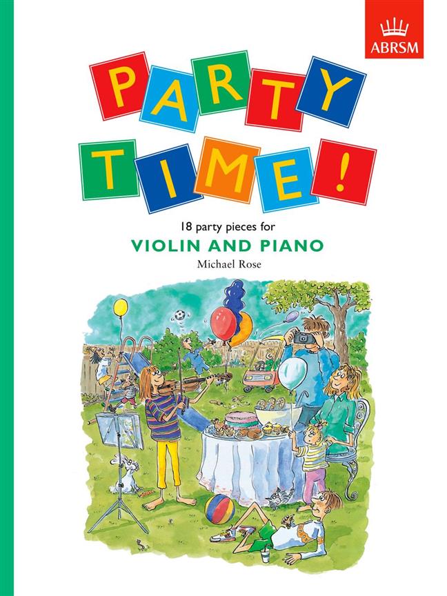 Party Time! 18 party pieces for violin and piano