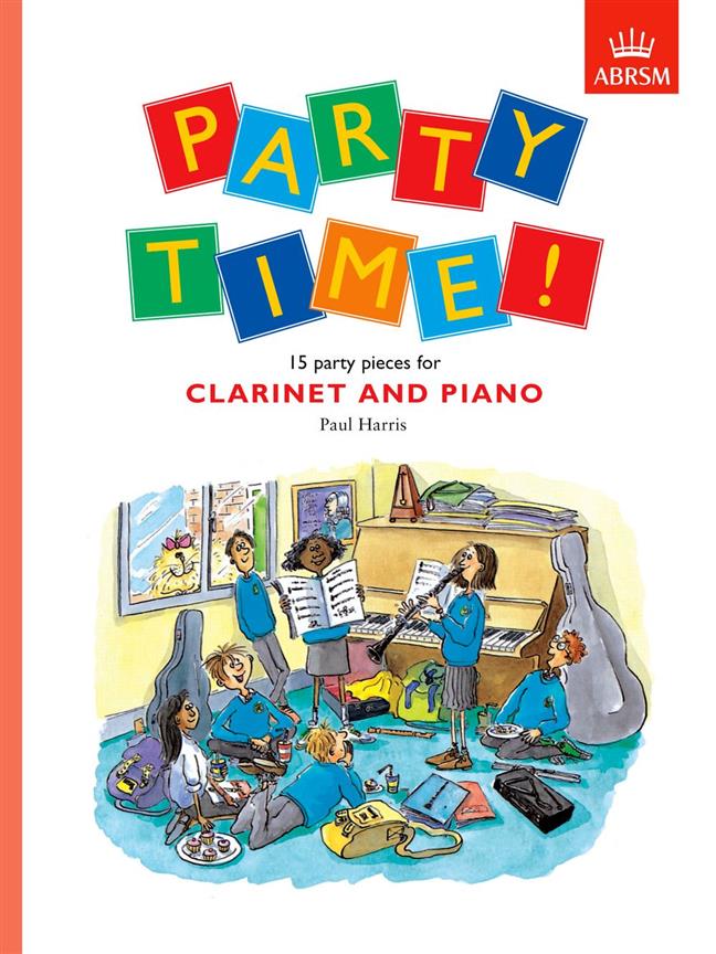 Party Time! - 15 party pieces for Clarinet and Piano - klarinet a klavír