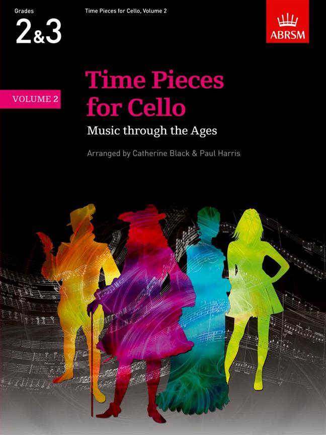 Time Pieces for Cello, Volume 2 - Music through the Ages - pro violoncello