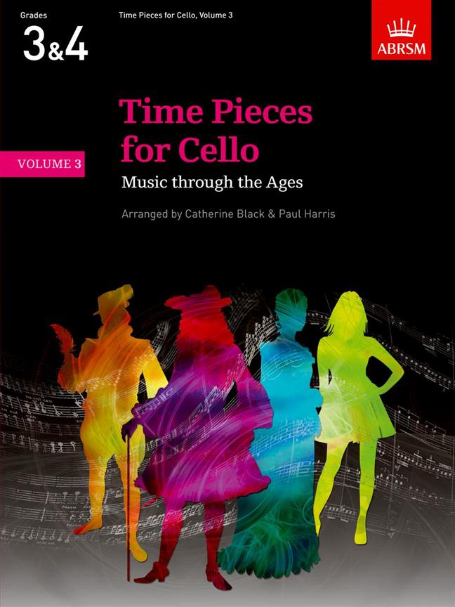 Time Pieces for Cello, Volume 3 - Music through the Ages - violoncello a klavír