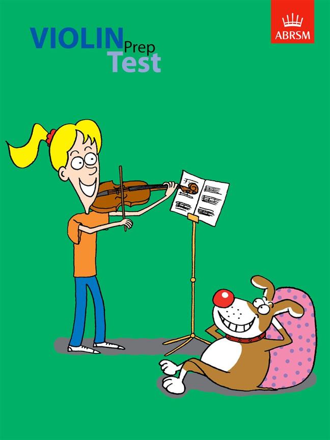 Violin Prep Test - ABRSM - Red Cover - pro housle
