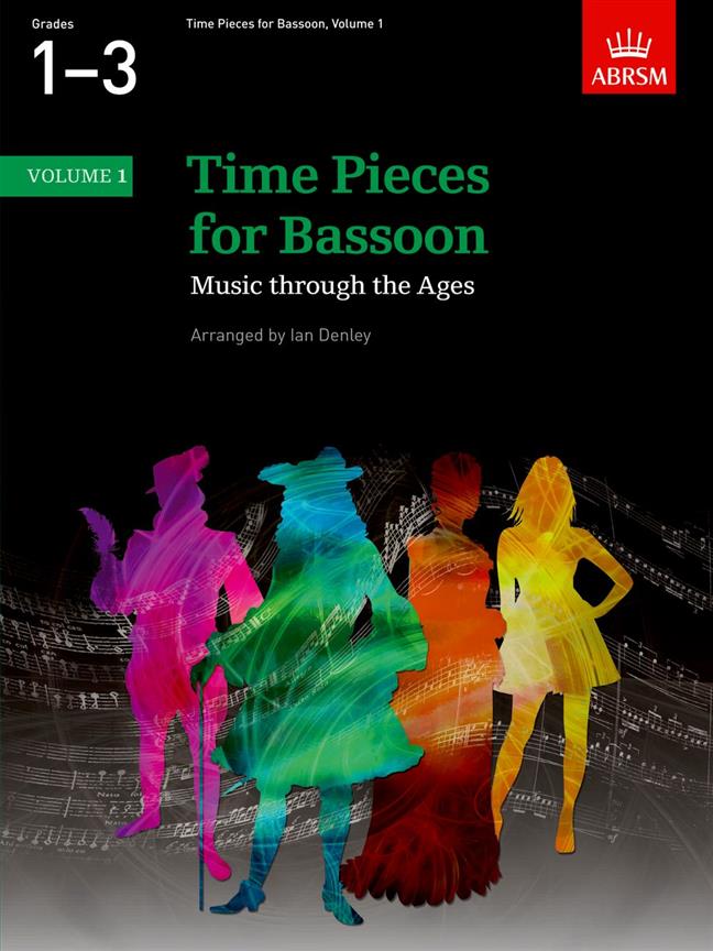 Time Pieces for Bassoon, Volume 1 - Music through the Ages in Two Volumes - pro fagot