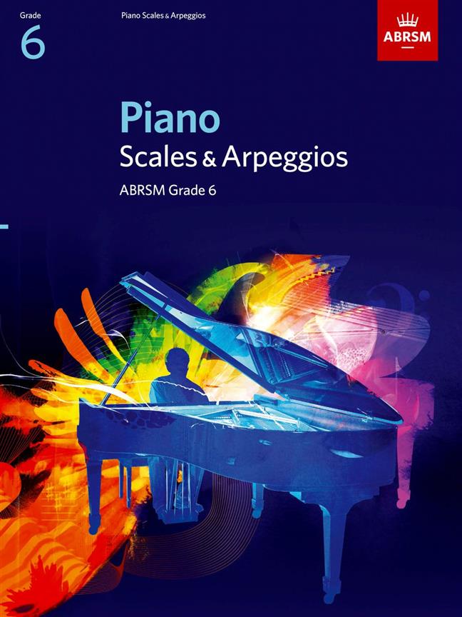 Piano Scales & Arpeggios, Grade 6 - stupnice a akordy na klavír